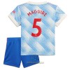 Maglia ufficiale Manchester United Harry Maguire 5 Trasferta 2021-22 per Bambino